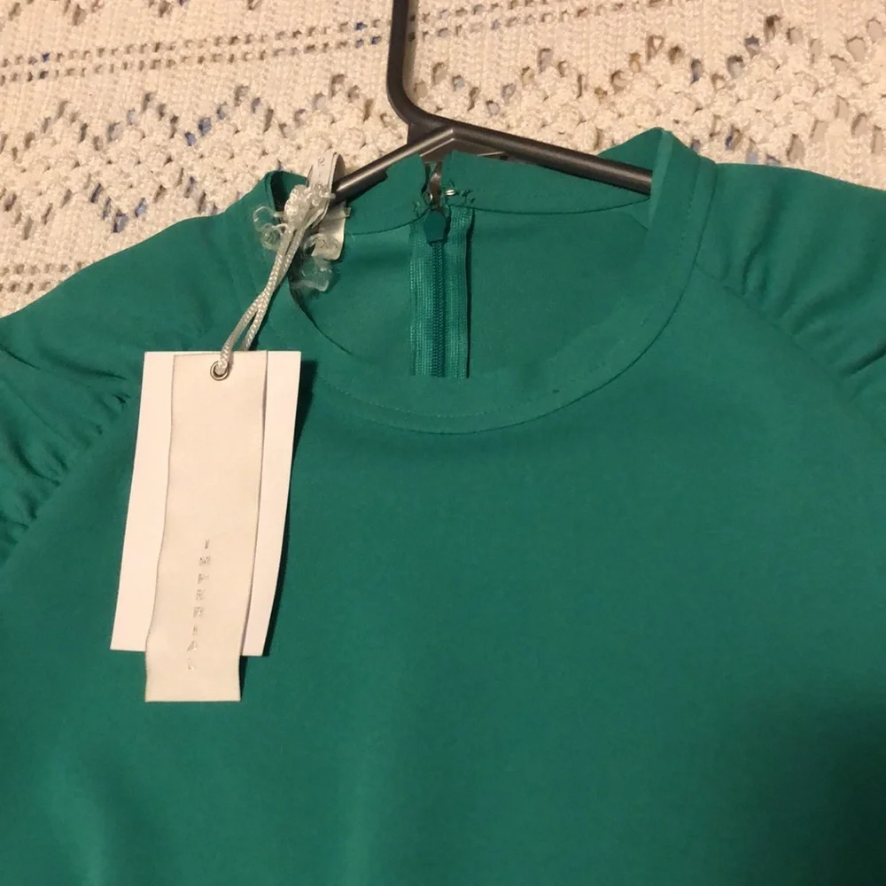 Imperial green shift dress - Picture 3 of 6